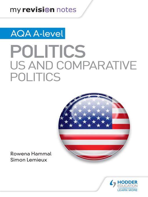 Upplýsingar um AQA A-level Politics: US and Comparative Politics eftir Rowena Hammal - Biðlisti